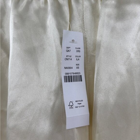 J.Crew Cosmo pant in luster charmeuse Ivory Lace - Picture 3 of 7